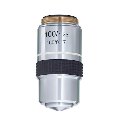 100X Achromatic Objective Lens For Compound Microscopes